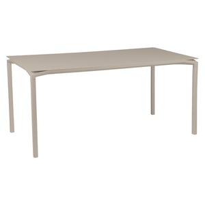 Table 80x160cm CALVI Fermob muscade