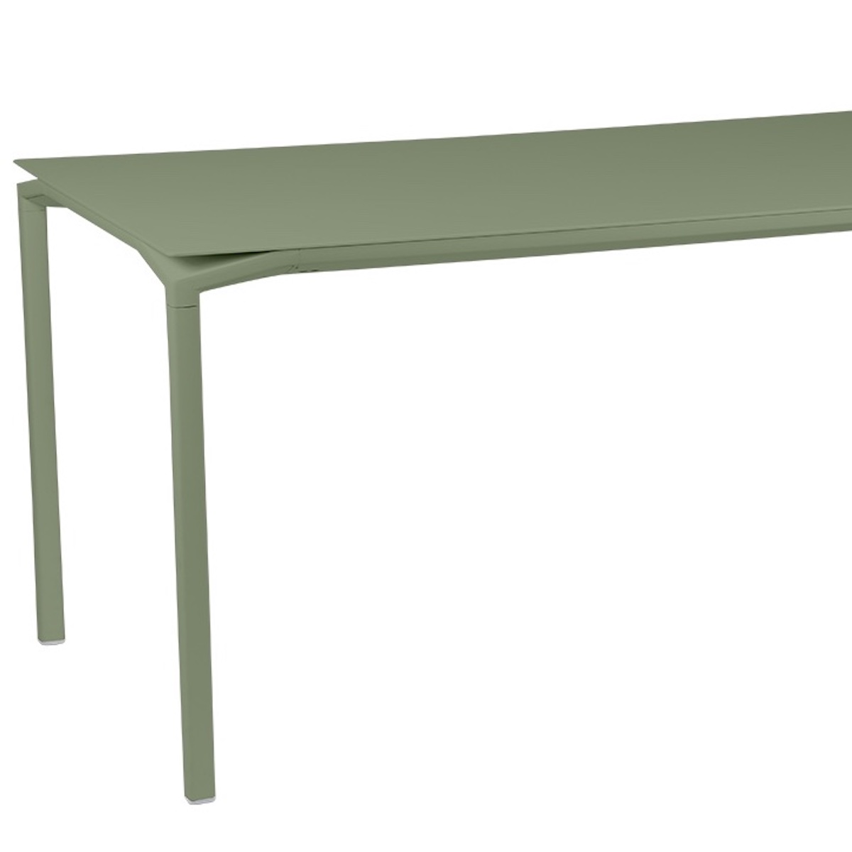 Table 80x160cm CALVI Fermob Vert cactus