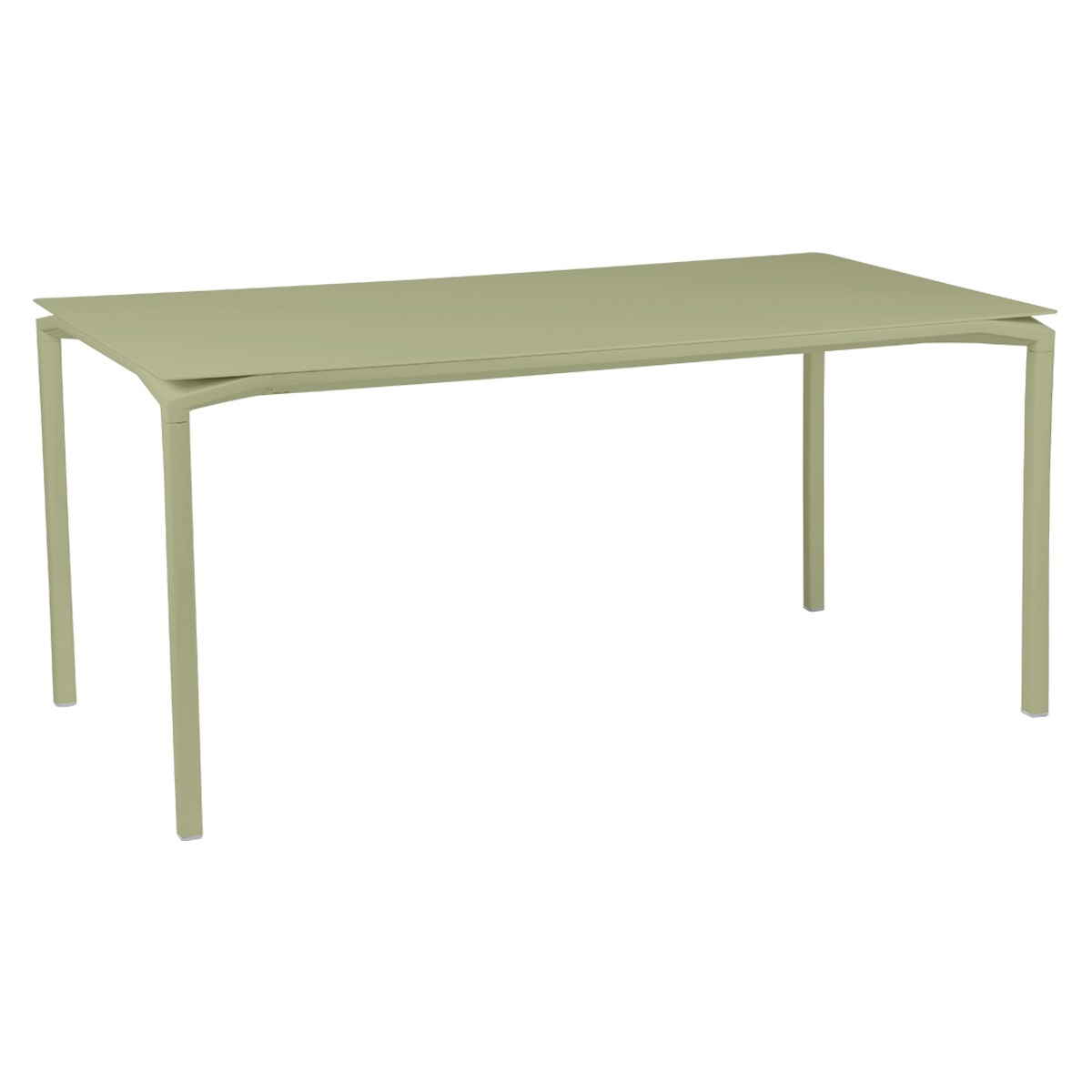 Table 80x160cm CALVI Fermob Vert tilleul
