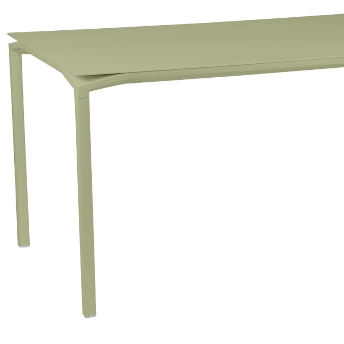 Table 80x160cm CALVI Fermob Vert tilleul