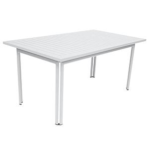 Table 80x160cm COSTA Fermob Blanc coton