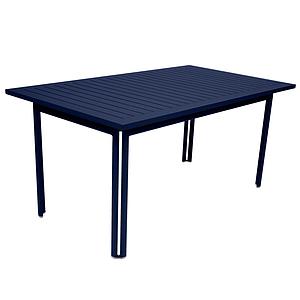 Table 80x160cm COSTA Fermob bleu abysse