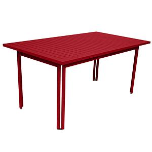 Table 80x160cm COSTA Fermob Coquelicot