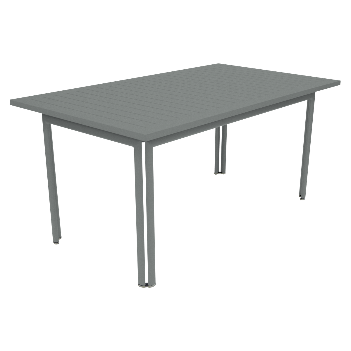 Table 80x160cm COSTA Fermob gris lapilli