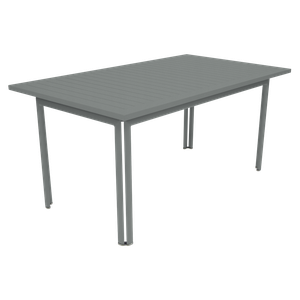Table 80x160cm COSTA Fermob gris lapilli