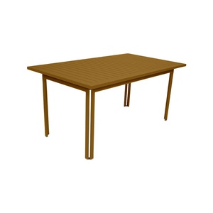 Table 80x160cm COSTA Fermob pain d'épices