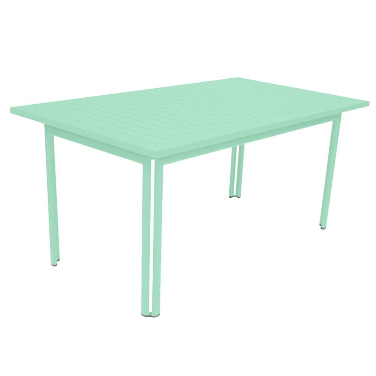 Table 80x160cm COSTA Fermob vert opaline