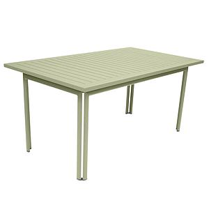 Table 80x160cm COSTA Fermob Vert tilleul