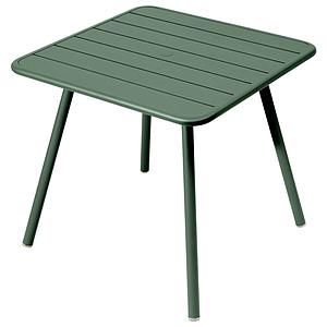 Table 80x80cm 4 pieds LUXEMBOURG Fermob cèdre