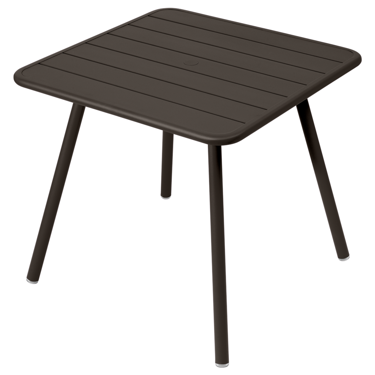 Table 80x80cm 4 pieds LUXEMBOURG Fermob tonka 