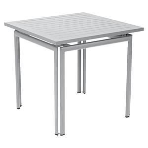 Table 80x80cm COSTA Fermob blanc coton