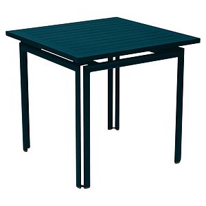 Table 80x80cm COSTA Fermob bleu acapulco