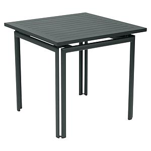 Table 80x80cm COSTA Fermob gris orage