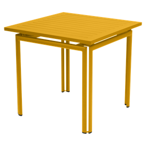 Table 80x80cm COSTA Fermob miel NEW