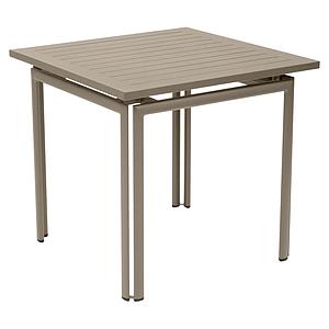 Table 80x80cm COSTA Fermob muscade