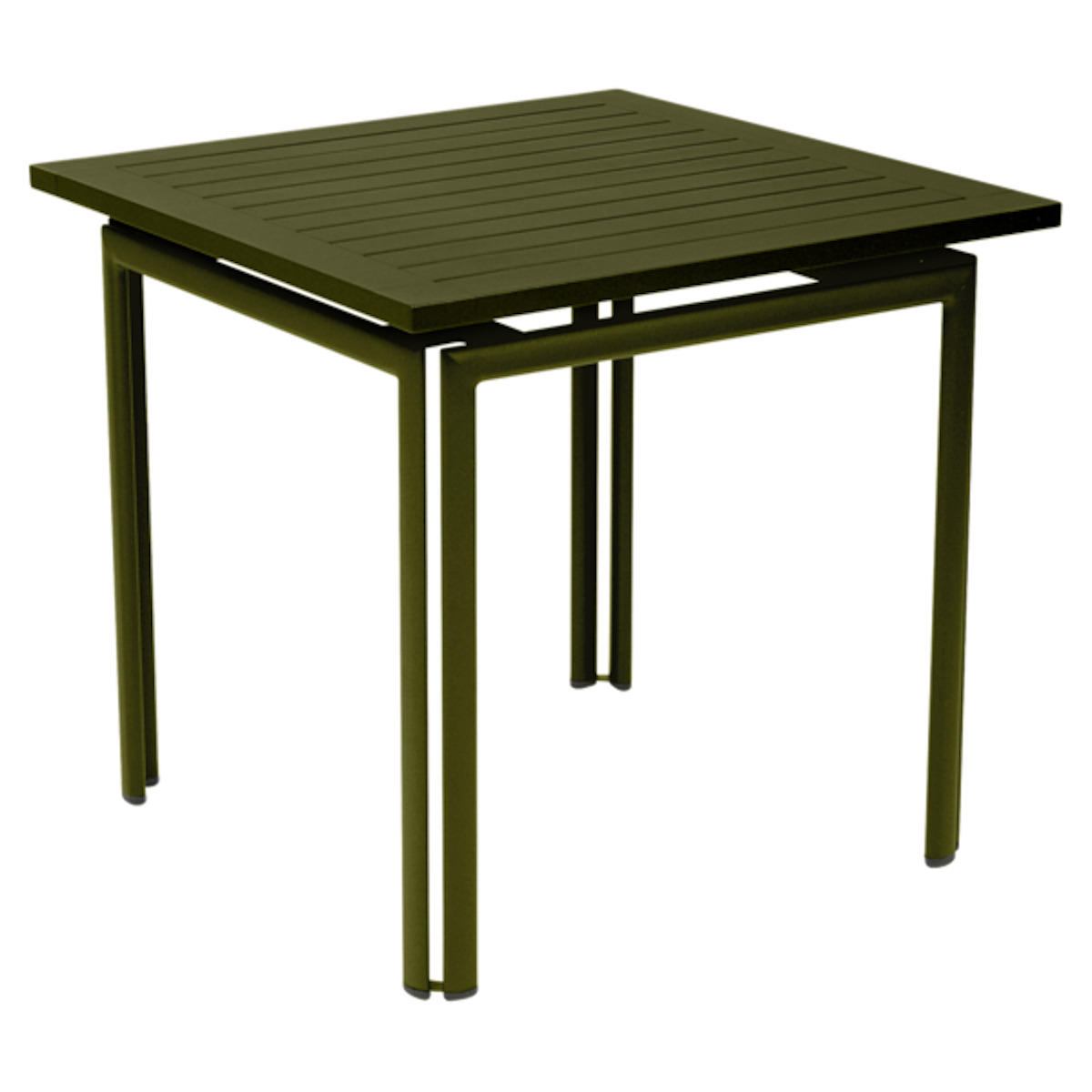 Table 80x80cm COSTA Fermob vert pesto