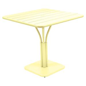 Table 80x80cm LUXEMBOURG Fermob citron givré