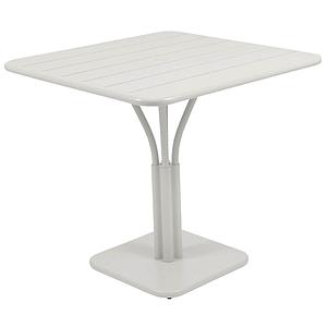 Table 80x80cm LUXEMBOURG Fermob gris métal