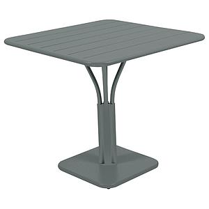 Table 80x80cm LUXEMBOURG Fermob gris orage