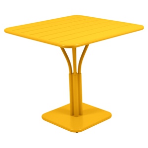 Table 80x80cm LUXEMBOURG Fermob miel NEW