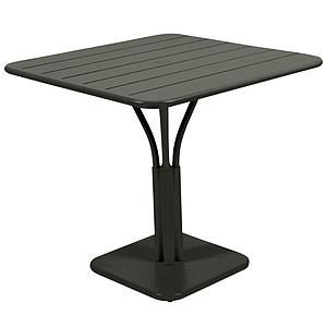 Table 80x80cm LUXEMBOURG Fermob réglisse
