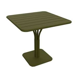 Table 80x80cm LUXEMBOURG Fermob vert pesto