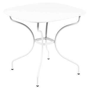 Table 82x82cm OPERA + Fermob blanc coton