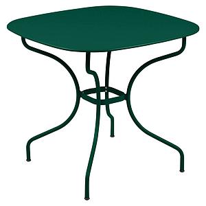 Table 82x82cm OPERA + Fermob cèdre