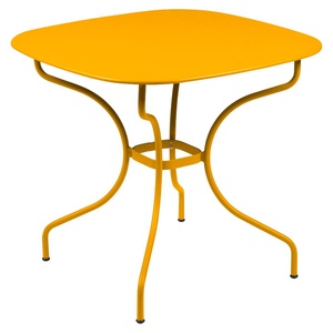 Table 82x82cm OPERA + Fermob miel NEW