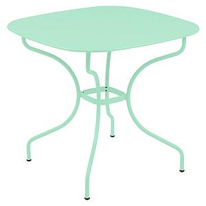 Table 82x82cm OPERA + Fermob vert opaline