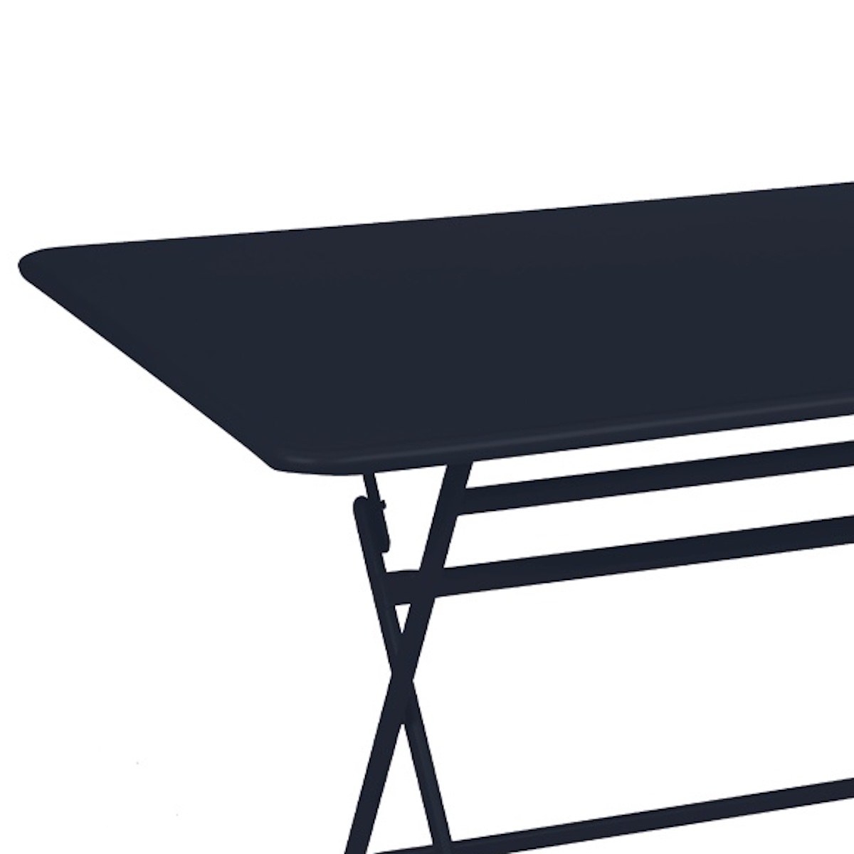 Table 90x128cm CARACTERE Fermob Bleu abysse