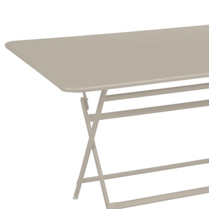 Table 90x128cm CARACTERE Fermob Brun muscade
