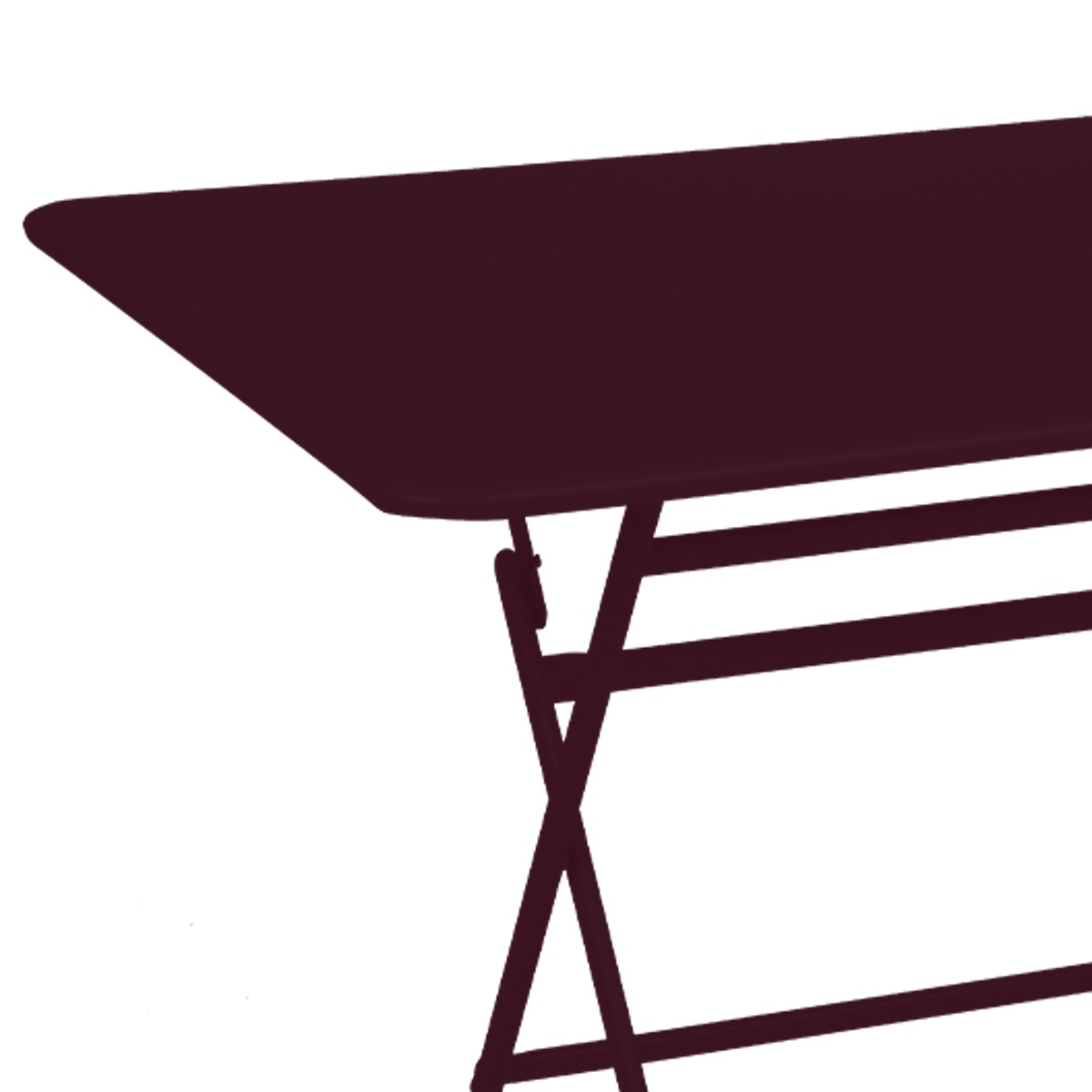 Table 90x128cm CARACTERE Fermob Cerise noire