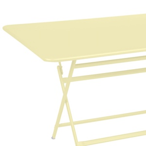 Table 90x128cm CARACTERE Fermob Citron givré