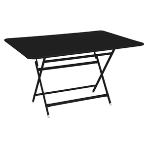 Table 90x128cm CARACTERE Fermob Noir reglisse