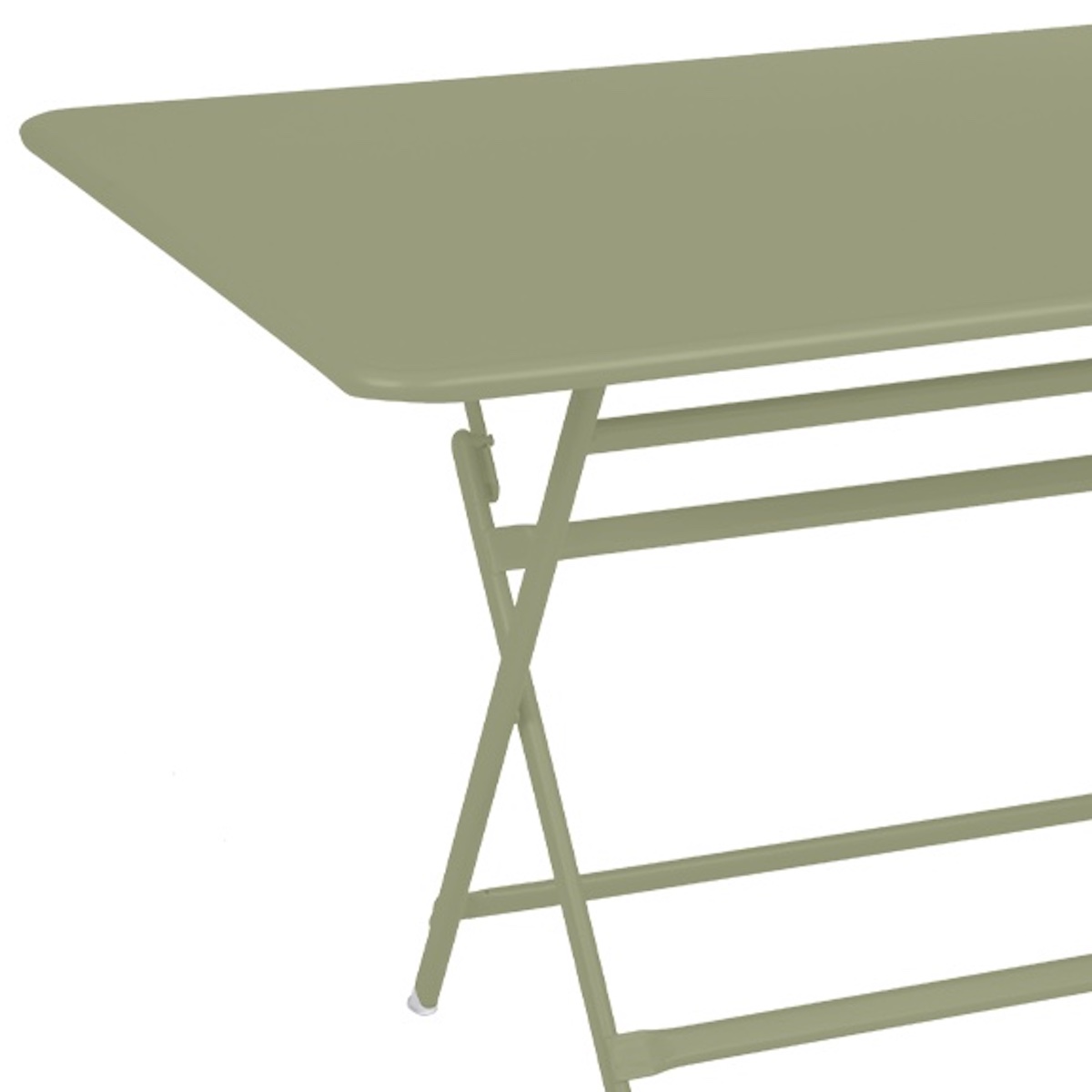 Table 90x128cm CARACTERE Fermob vert tilleul