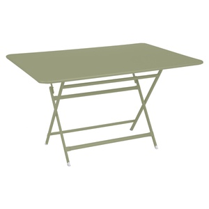 Table 90x128cm CARACTERE Fermob vert tilleul