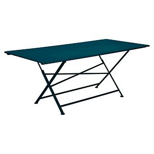Table 90x190cm CARGO Fermob bleu acapulco