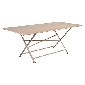 Table 90x190cm CARGO Fermob brun muscade