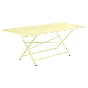 Table 90x190cm CARGO Fermob citron givré