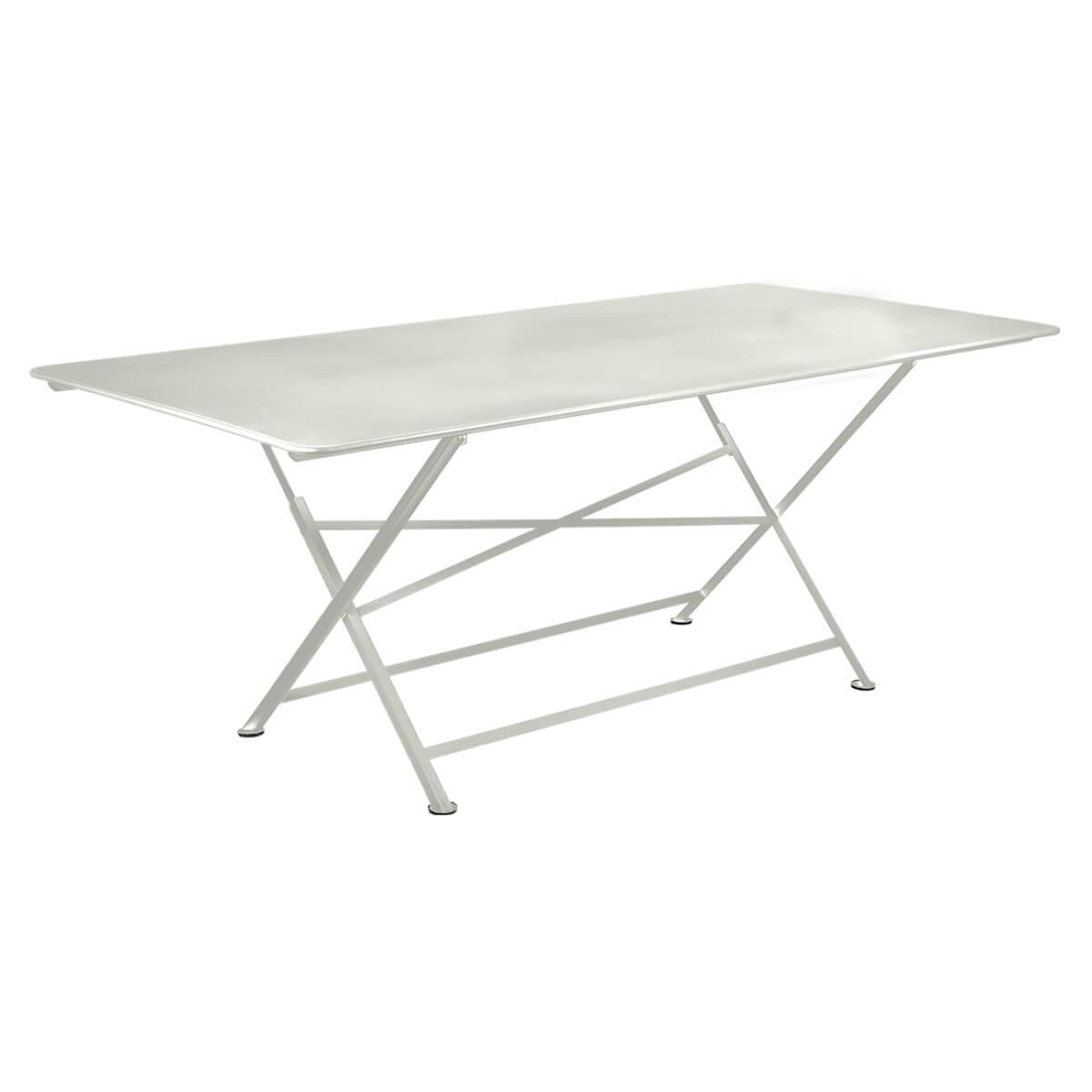 Table 90x190cm CARGO Fermob gris argile