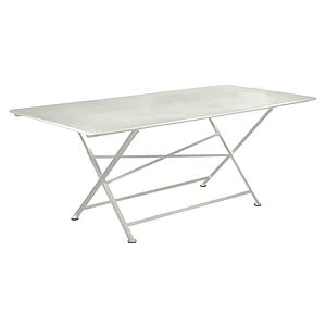 Table 90x190cm CARGO Fermob gris argile