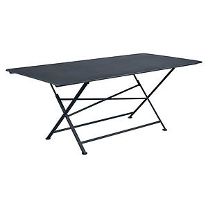 Table 90x190cm CARGO Fermob gris carbone