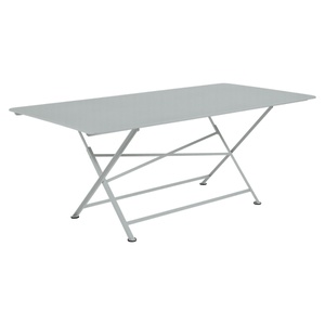 Table 90x190cm CARGO Fermob gris lapili