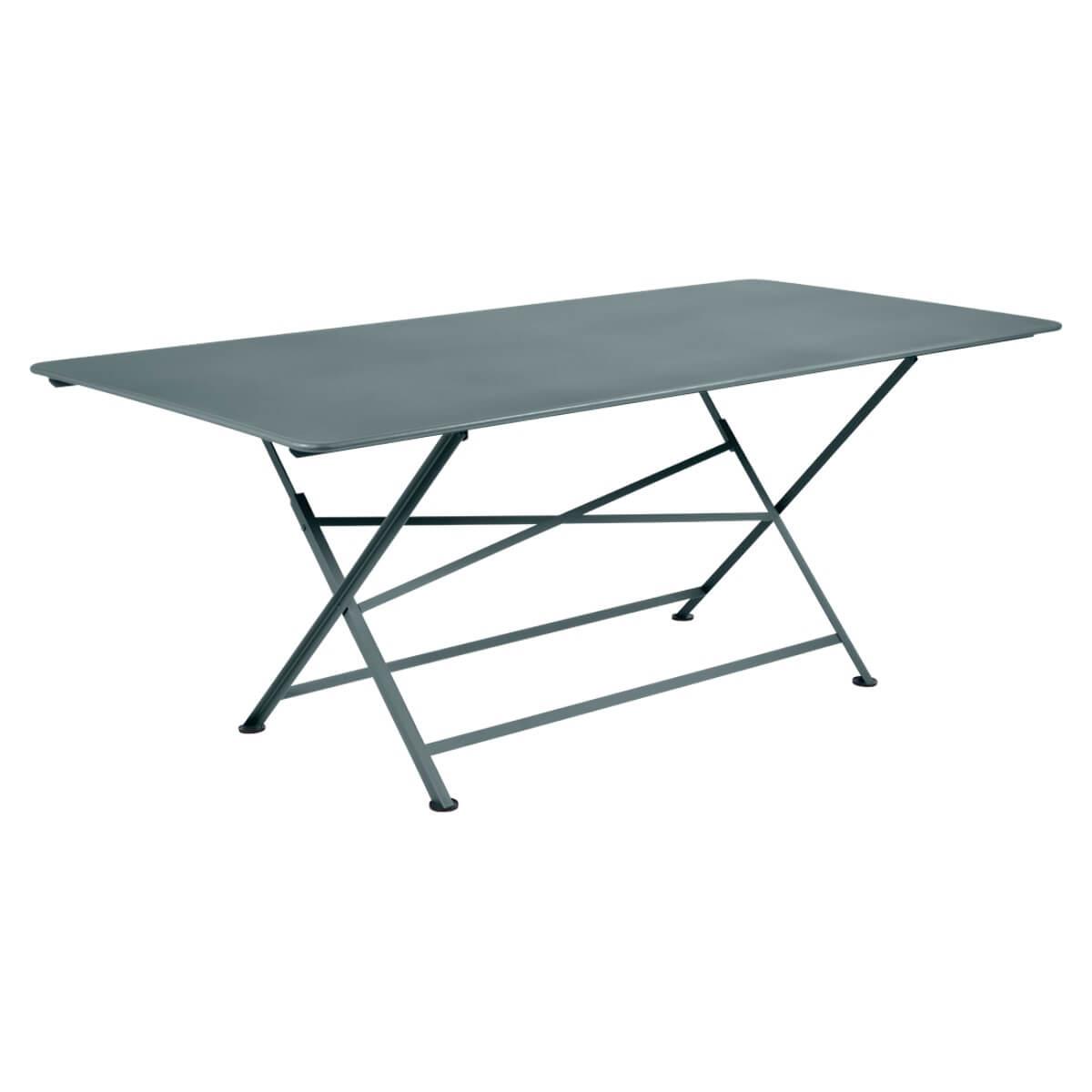 Table 90x190cm CARGO Fermob gris orage