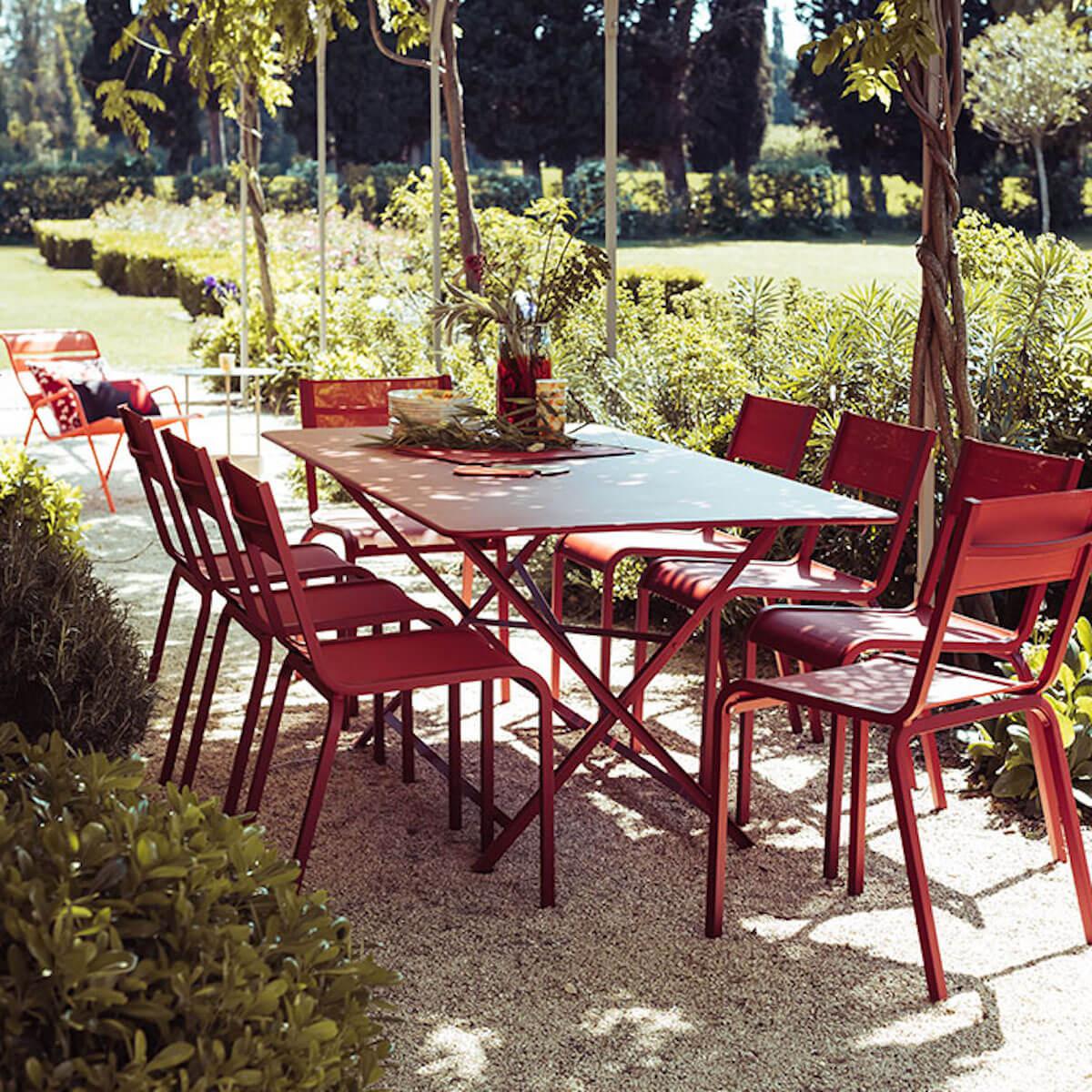 Table 90x190cm CARGO Fermob menthe glaciale