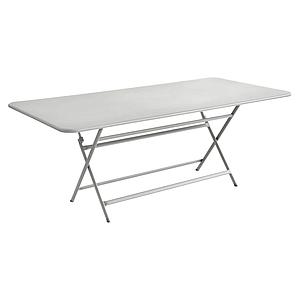 Table 90x190cm pliante CARACTERE Fermob gris argile
