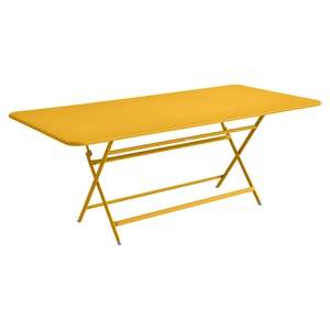 Table 90x190cm pliante CARACTERE Fermob miel NEW