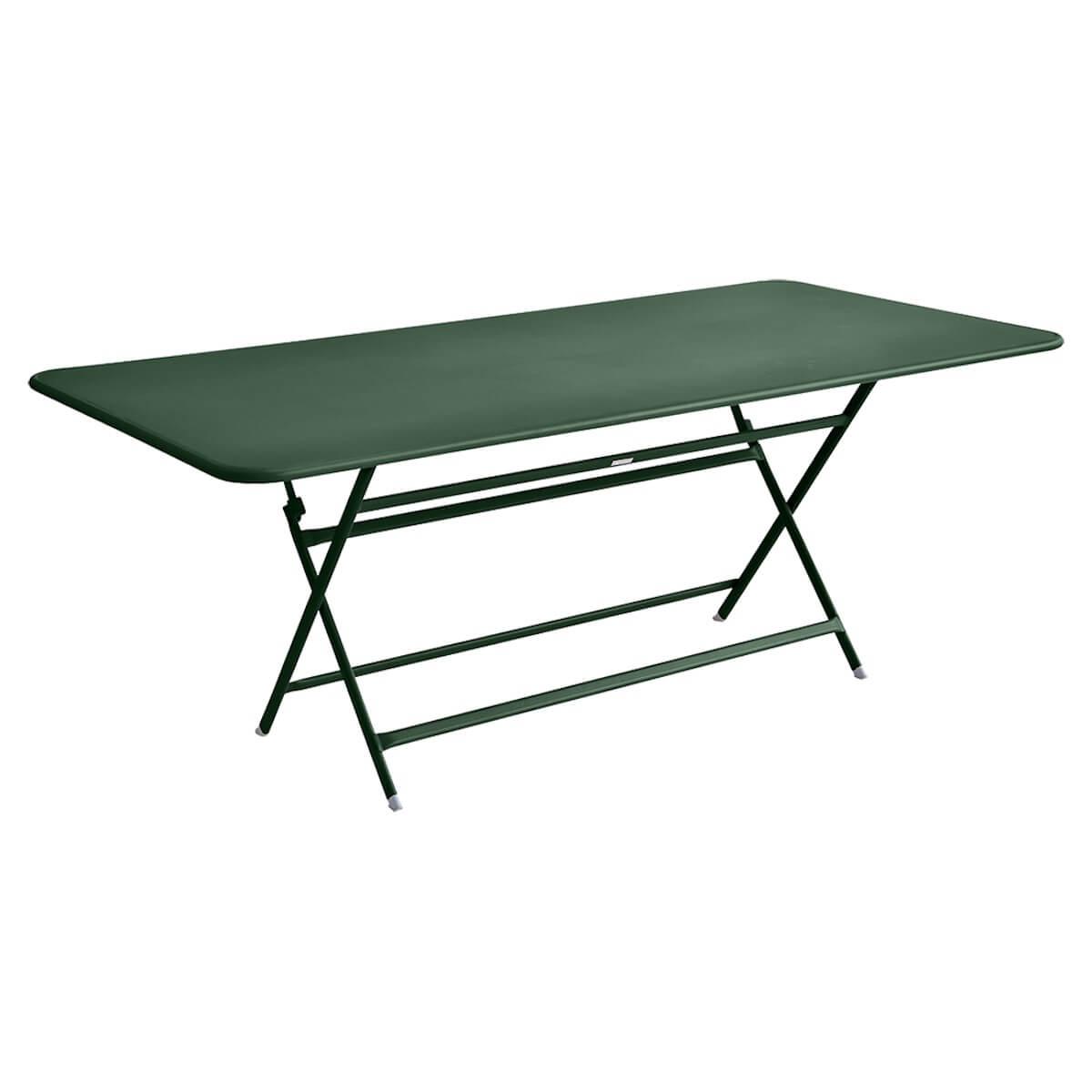 Table 90x190cm pliante CARACTERE Fermob Vert cèdre