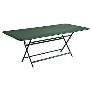 Table 90x190cm pliante CARACTERE Fermob Vert cèdre